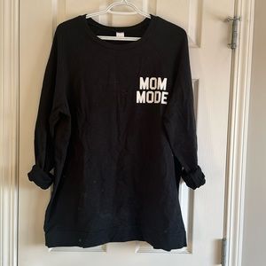 Posh & Cozy - Mom Mode Crewneck - XL